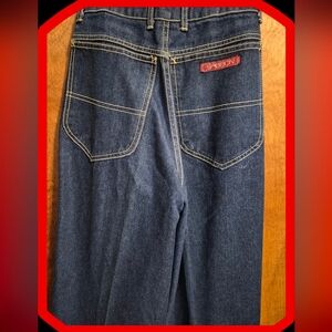 Vidal Sasson Vintage 70's High Waisted Pleated Six Pocket Jeans